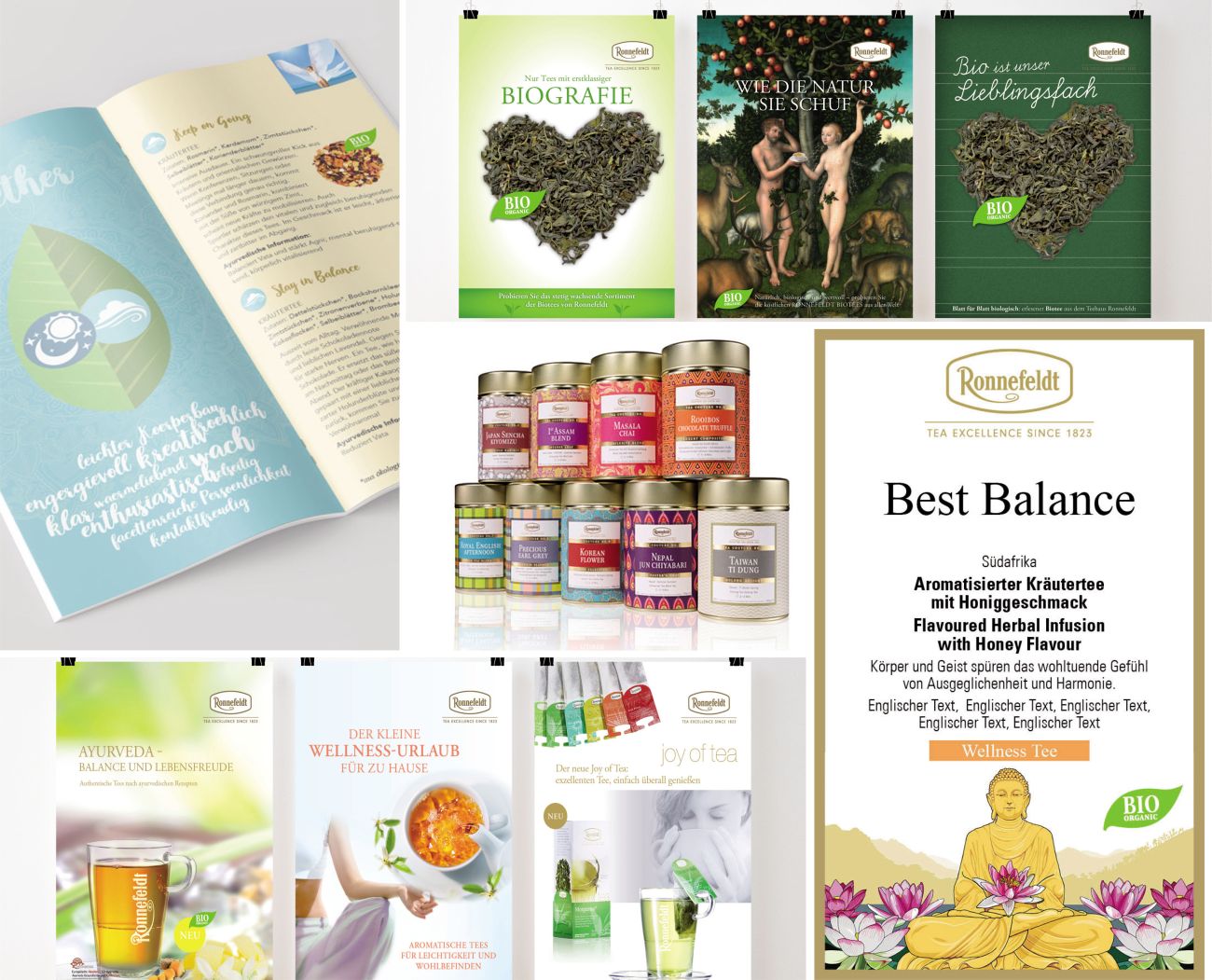 Ronnefeldt – Markenführung und Packaging von Brandangels