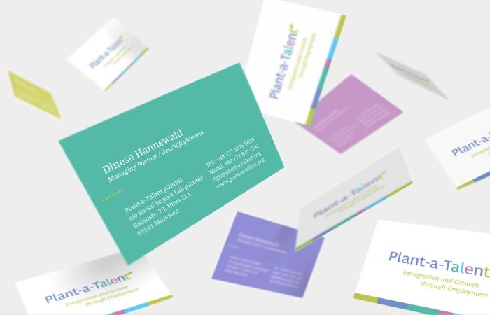 Plant a Talent – Naming, Branding und Website von Brandangels