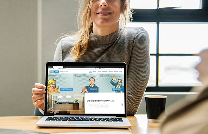 Büroplan – Markenrelaunch von Brandangels