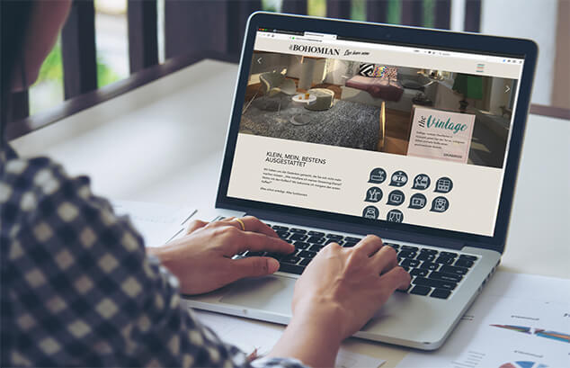 The Bohomian – Immobilienmarketing und Website von Brandangels